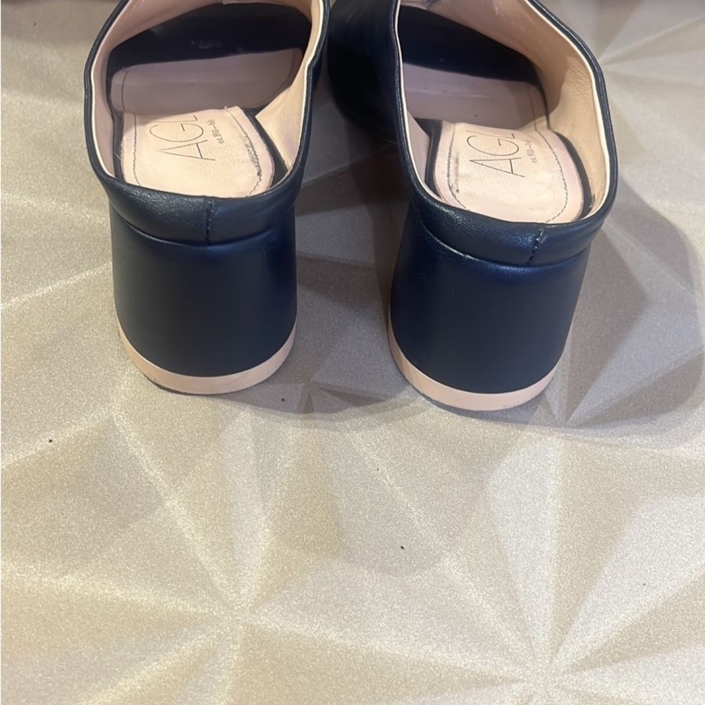 AGL Women's Classic Black heeled mules size EU 36 - Picture 3 of 8